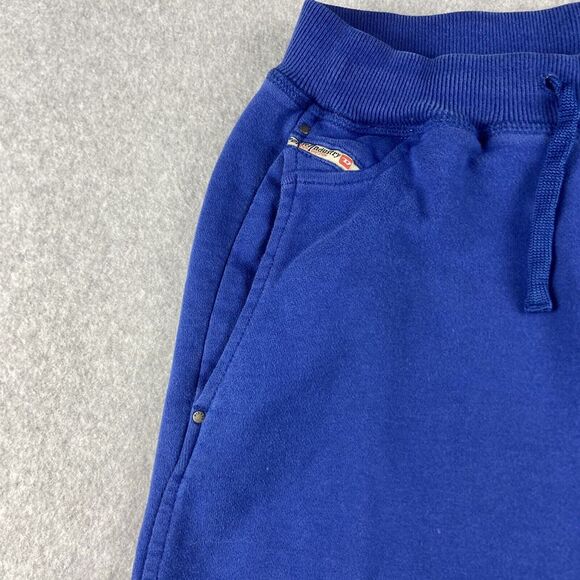 Diesel Kids Shorts Boys Blue Elastic Waist Drawstring Pocket Activewear Outdoor - Picture 2 of 15